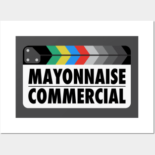 Mayonnaise Commercial Clapperboard Posters and Art